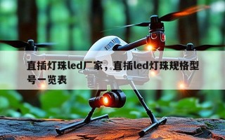 直插灯珠led厂家，直插led灯珠规格型号一览表