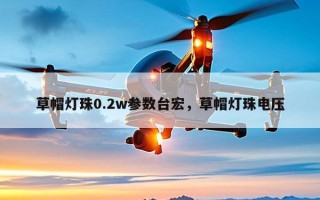 草帽灯珠0.2w参数台宏，草帽灯珠电压