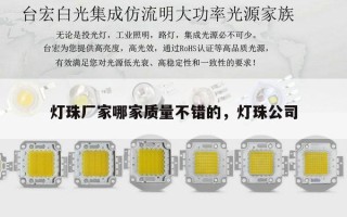 灯珠厂家哪家质量不错的，灯珠公司