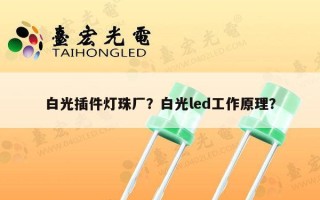 白光插件灯珠厂？白光led工作原理？