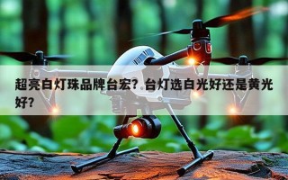 超亮白灯珠品牌台宏？台灯选白光好还是黄光好？