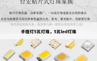 手提灯5瓦灯珠，5瓦led灯珠
