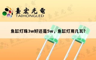 鱼缸灯珠3w好还是5w，鱼缸灯用几瓦？