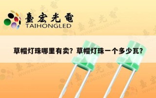 草帽灯珠哪里有卖？草帽灯珠一个多少瓦？