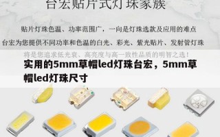 实用的5mm草帽led灯珠台宏，5mm草帽led灯珠尺寸