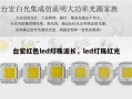 台宏红色led灯珠波长，led灯珠红光