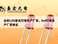台宏LED紫光灯珠生产厂家，led灯珠生产厂家排名