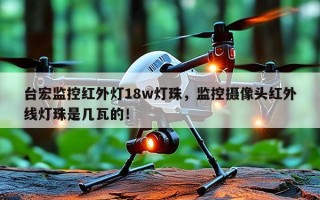 台宏监控红外灯18w灯珠，监控摄像头红外线灯珠是几瓦的！