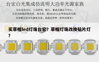 买草帽led灯珠台宏？草帽灯珠改换贴片灯？