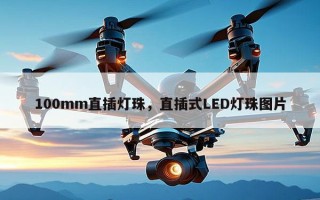 100mm直插灯珠，直插式LED灯珠图片