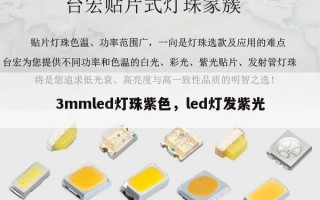3mmled灯珠紫色，led灯发紫光