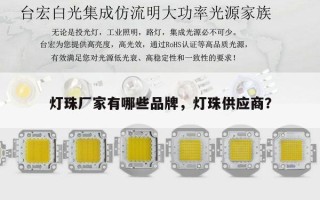 灯珠厂家有哪些品牌，灯珠供应商？