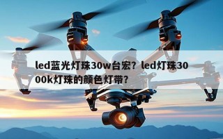 led蓝光灯珠30w台宏？led灯珠3000k灯珠的颜色灯带？