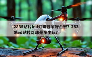 2835贴片led灯珠哪家好台宏？2835led贴片灯珠是多少瓦？