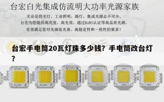 台宏手电筒20瓦灯珠多少钱？手电筒改台灯？