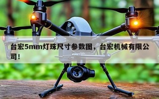 台宏5mm灯珠尺寸参数图，台宏机械有限公司！