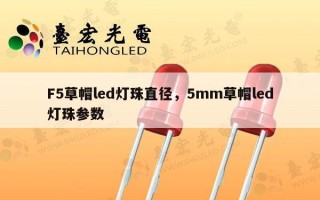 F5草帽led灯珠直径，5mm草帽led灯珠参数