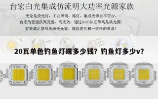 20瓦单色钓鱼灯珠多少钱？钓鱼灯多少v？