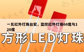 一瓦红外灯珠台宏，监控红外灯珠60度与120度