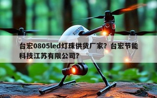 台宏0805led灯珠供货厂家？台宏节能科技江苏有限公司？