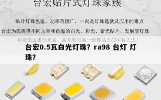 台宏0.5瓦白光灯珠？ra98 台灯 灯珠？