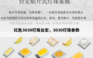 红色3030灯珠台宏，3030灯珠参数