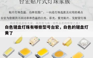 白色键盘灯珠有哪些型号台宏，白色的键盘灯黄了