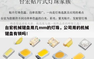 台宏机械键盘用几mm的灯珠，公司用的机械键盘有锁吗！