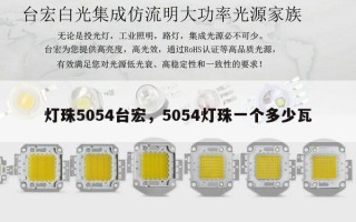 灯珠5054台宏，5054灯珠一个多少瓦