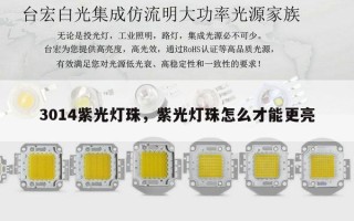 3014紫光灯珠，紫光灯珠怎么才能更亮