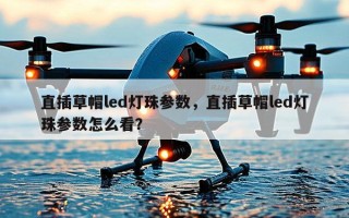 直插草帽led灯珠参数，直插草帽led灯珠参数怎么看？