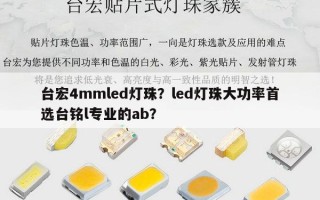 台宏4mmled灯珠？led灯珠大功率首选台铭l专业的ab？