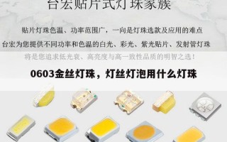0603金丝灯珠，灯丝灯泡用什么灯珠