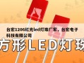 台宏1206红光led灯珠厂家，台宏电子科技有限公司