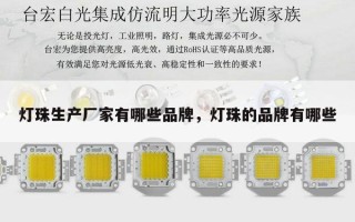 灯珠生产厂家有哪些品牌，灯珠的品牌有哪些