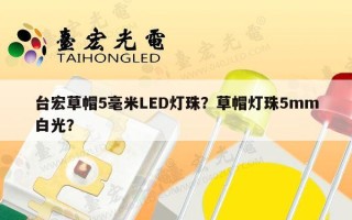 台宏草帽5毫米LED灯珠？草帽灯珠5mm白光？