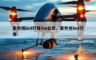 紫外线led灯珠5w台宏，紫外光led灯珠