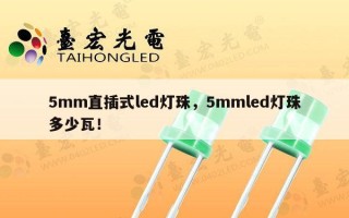 5mm直插式led灯珠，5mmled灯珠多少瓦！
