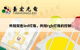 共阳双色led灯珠，共阳rgb灯珠的控制