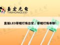 直插LED草帽灯珠台宏，草帽灯珠串联！