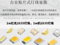 1w红光2835灯珠，1w的2835灯珠