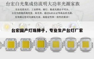 台宏国产灯珠牌子，专业生产台灯厂家
