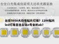 台宏5050大功率贴片灯珠？1206贴片led灯珠首选台铭n专业的ab？