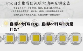 直插led灯珠白光，直插led灯珠白光是什么？