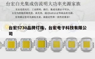 台宏5730品牌灯珠，台宏电子科技有限公司