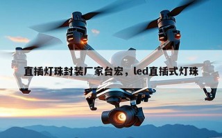 直插灯珠封装厂家台宏，led直插式灯珠