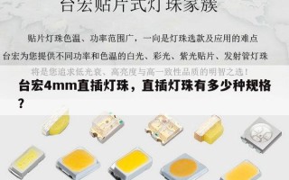 台宏4mm直插灯珠，直插灯珠有多少种规格？