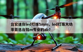 台宏迷你led灯珠5mm，led灯珠大功率首选台铭m专业的ab？