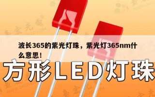 波长365的紫光灯珠，紫光灯365nm什么意思！