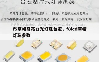 f5草帽高亮白光灯珠台宏，f8led草帽灯珠参数